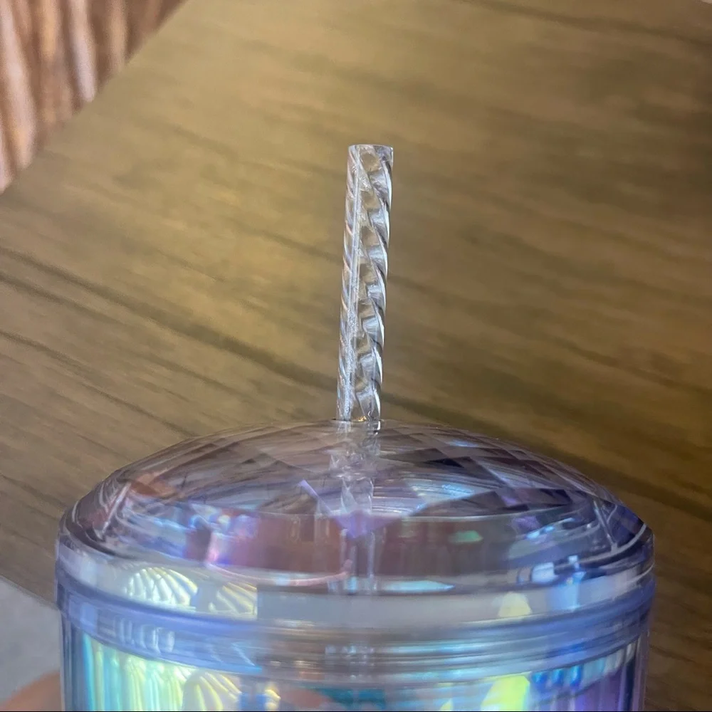 Starbucks Kaleidoscope Clear Venti‎ Unicorn Rainbow Tumbler